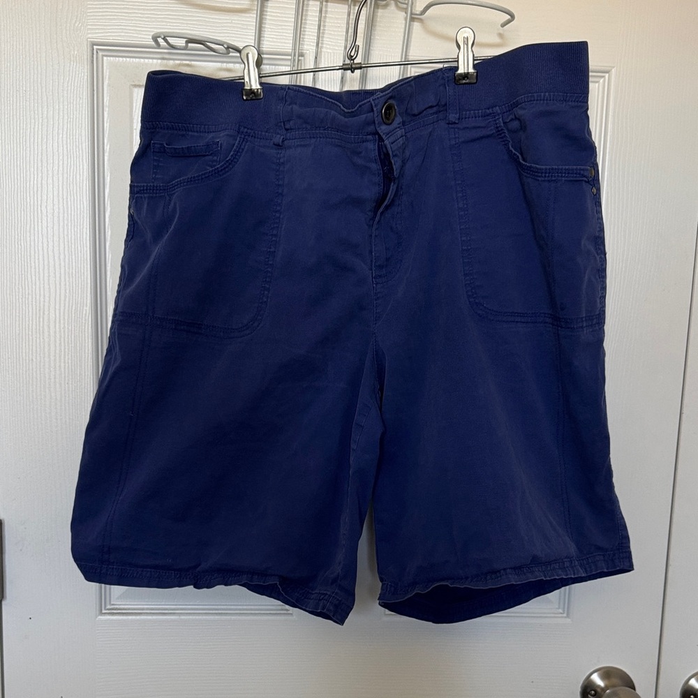 Gloria Vanderbilt Deep Blue Shorts